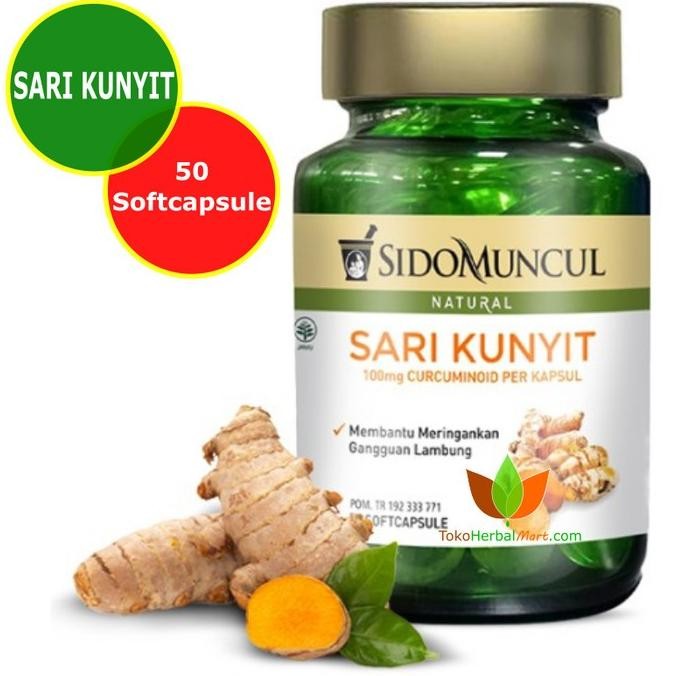

Promo / Terlaris 50 KAPSUL SARI KUNYIT KUNING SIDOMUNCUL OBAT ASAM LAMBUNG MAAG HERBAL Terbaik