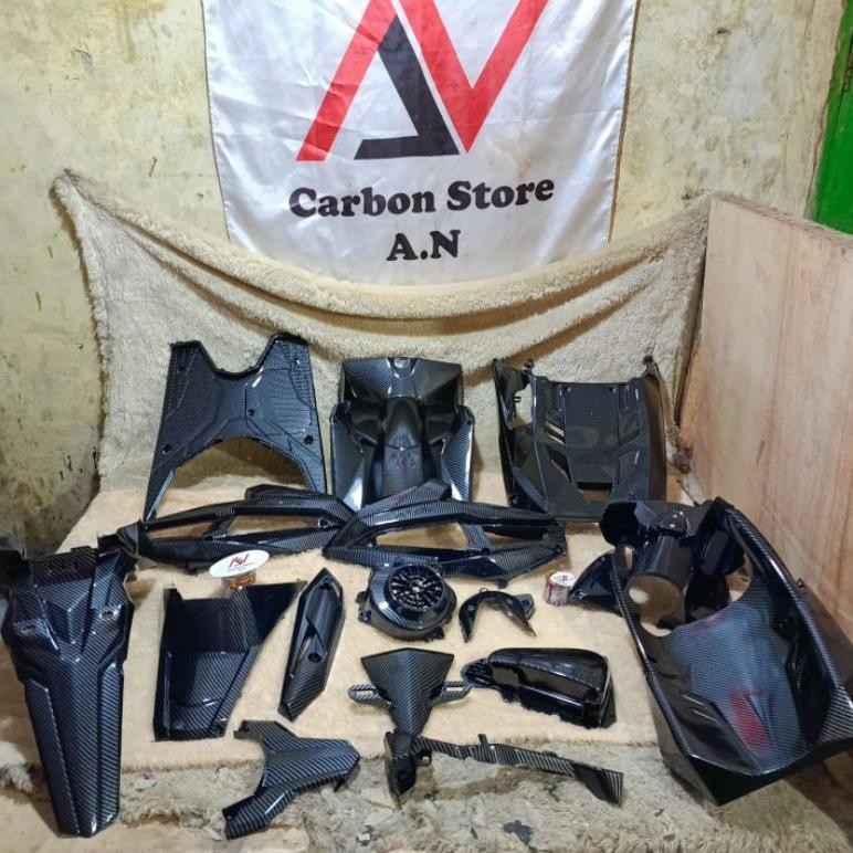 Full Body Kasar Beat Street Full Karbon Celup - Carbon WTP