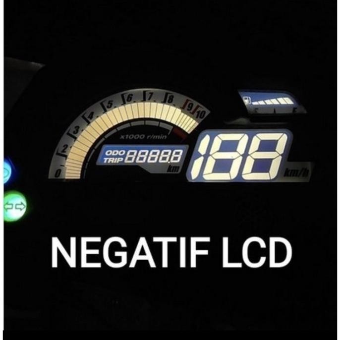 Promo Polarizer Polaris LCD Speedometer Yamaha Byson Old Polaris negatif COD