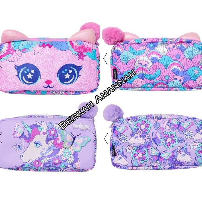 

Hi There Pocket Character Pencil Case smiggle ori Kualitas Original