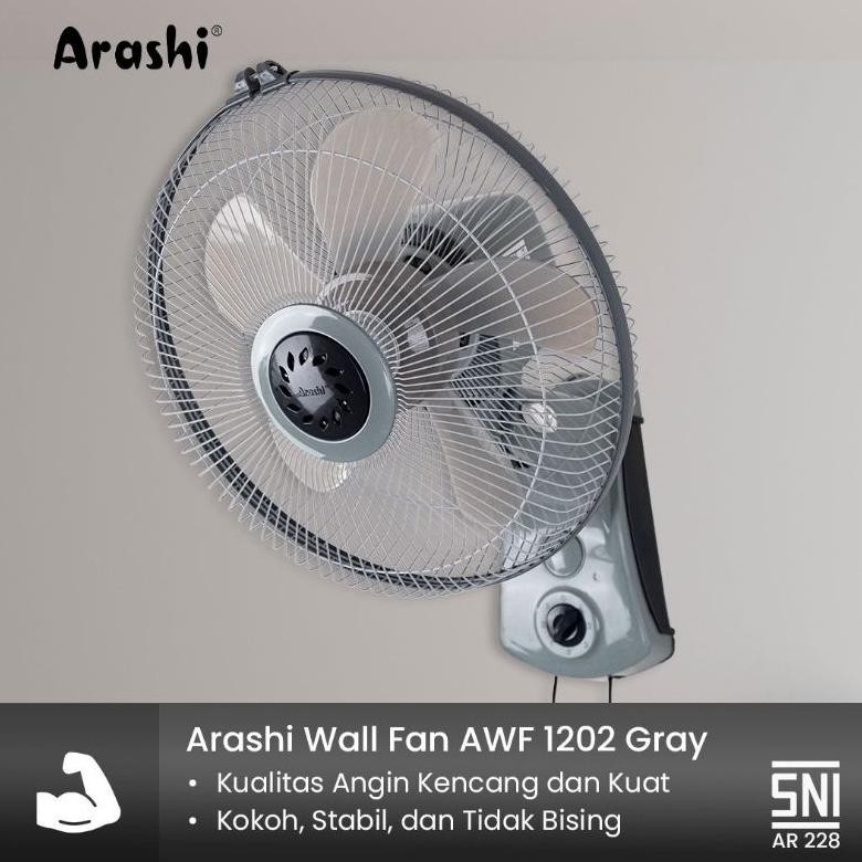 Arashi Kipas Angin Dinding  AWF 12 inch
