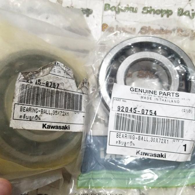 LAHER BEARING KRUK AS NINJA 250 MONO RR MONO Z250 SL SET ORINAL KGP