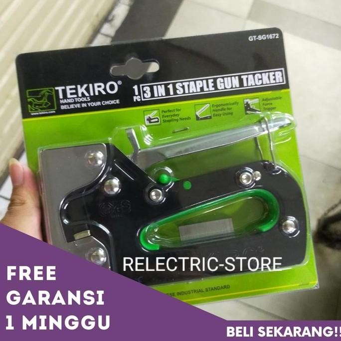 

Staples tembak tekiro 3 in 1 / steples tembak tekiro 3 in 1 / 6-14mm Diskon