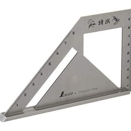 

Penggaris Busur Siku 62081 SHINWA Mitre Square 163 x 15 x 5 Standard Kualitas Original