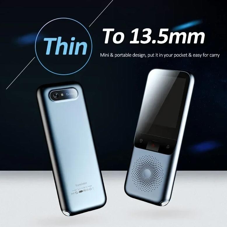

2025 New T11 Portable Audio Translator 138 Language Smart Translator Offline in Real Time Smart Voice AI Voice Photo Gift Hot