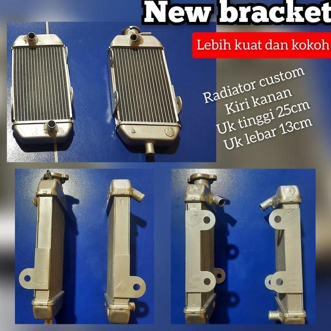 radiator pnp sasis klx usd realjump bermesin sistem radiator new model