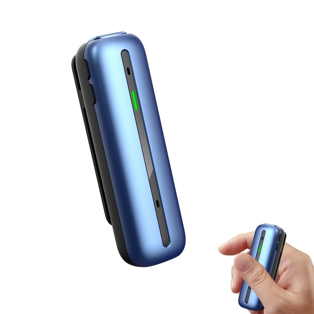 

Mini Voice Recorder 16GB Digital Audio Recorder with AI Transcription and Translation on APP in 38 Languages 48 Accents USB BT