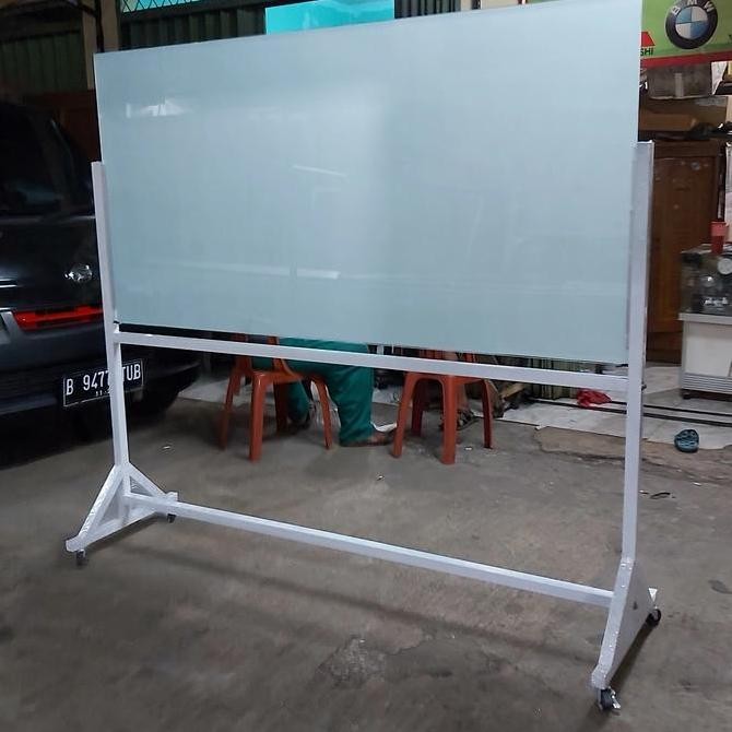 

glassboard standing 100 x 200 cm nonmagnet Kualitas Original