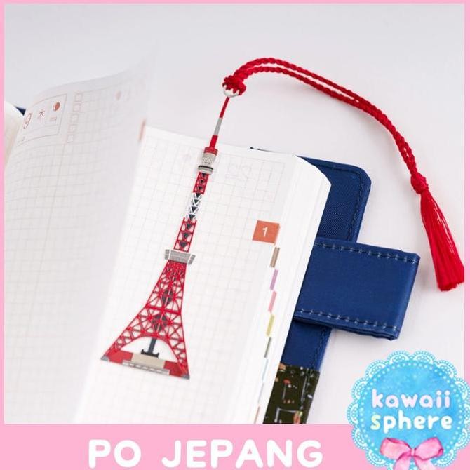 

Tokyo Tower Bookmark | Preorder Tokyo Tower Official Shop x Hobonichi Kualitas Original