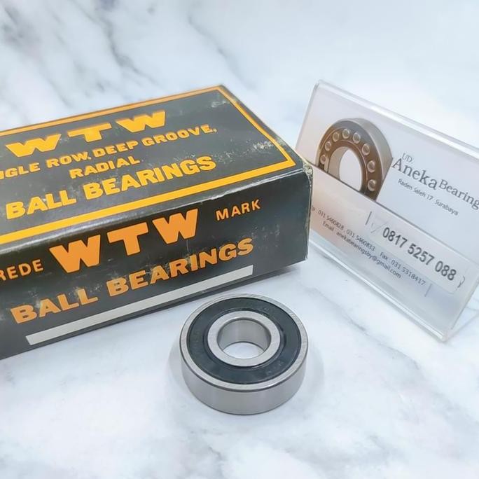 Promo BEARING 6203 2RS-5/8 WTW JEPANG LAKER AS 15.8 MM INCI 15.8X40X12 COD