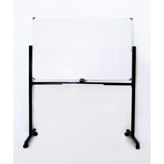 

Whiteboard SAKANA 60 x 120 cm Double Face - Papan Tulis White (Kaki) Kualitas Original