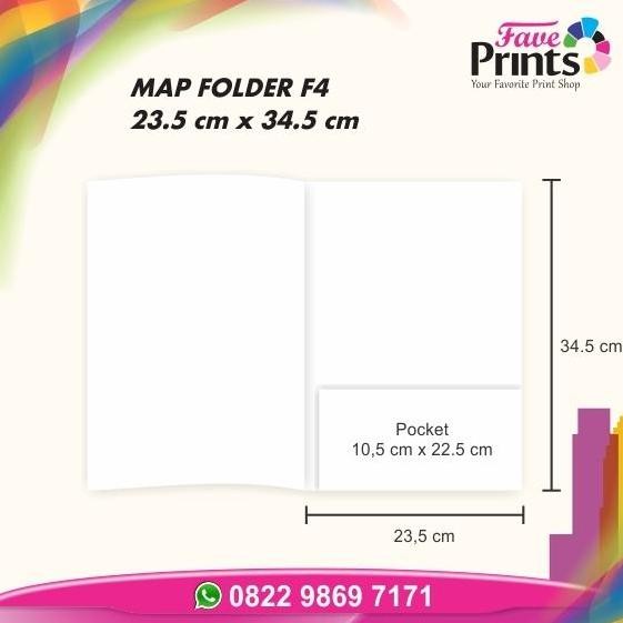 

CETAK MAP FOLDER F4, FULL COLOR, 1 MUKA, AC 260 GR, 500 PCS Kualitas Original