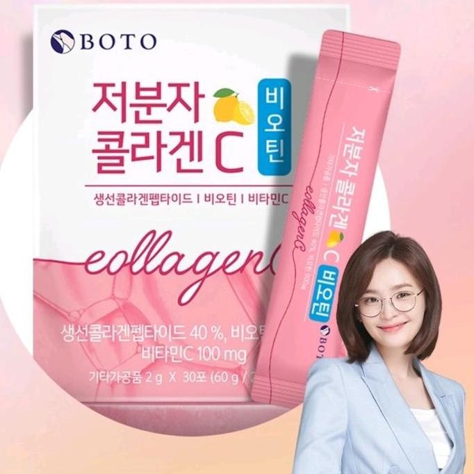 Boto Collagen C+Biotin Collagen Powder 30 Stick