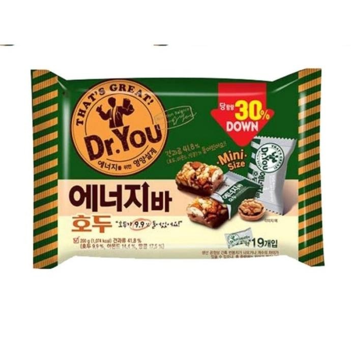 

Dr You Energy Bar Walnut Mini Size