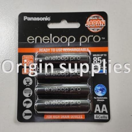 Panasonic Eneloop Pro AA A2 2500mAh Baterai Eneloop AA Rechargeable Kualitas Original