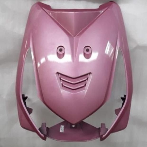 SPAREPART BEAT : 64301-KVY-960PPM COVER PANEL LAMPU DEPAN BEAT KARBU WARNA PINK ORI AHM Kualitas Ori