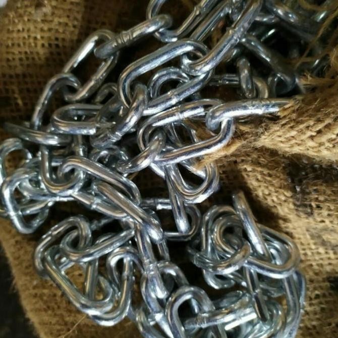 

rantai kapal rantai besi 3/16" inch 48 kg per karung Kualitas Original