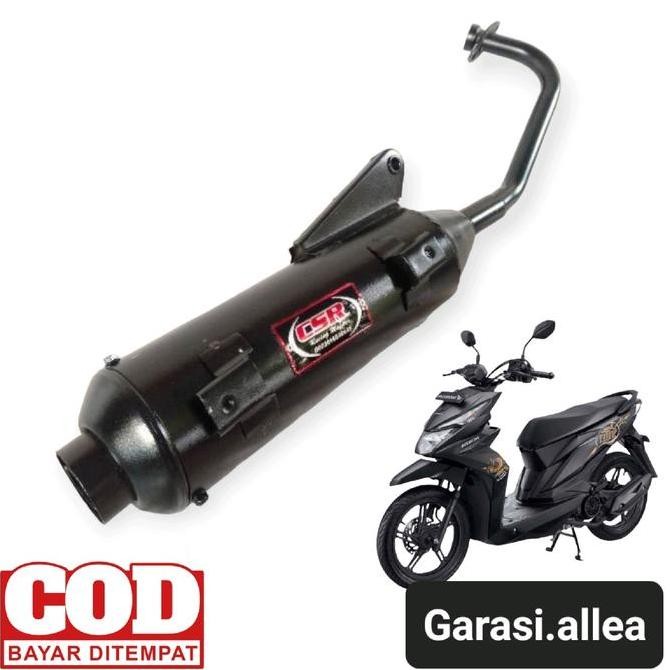 Knalpot Bobokan MBER Beat Street gas motor Kualitas Original
