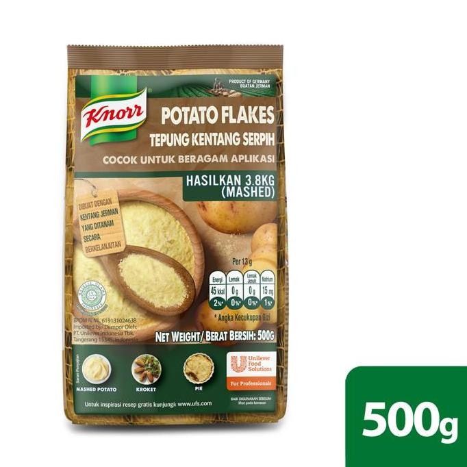 

Terlaris Knorr Potato Flakes Pouch 500G
