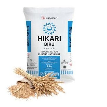 

Terlaris Bungasari Hikari Biru Tepung Terigu Premium Mie 25 Kg