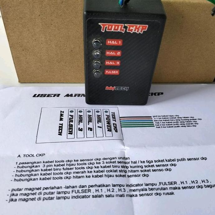 . MULTITESTER Tester Sensor fi Alat Cek Sensor CKP IC fuelpum TPS injektor isc