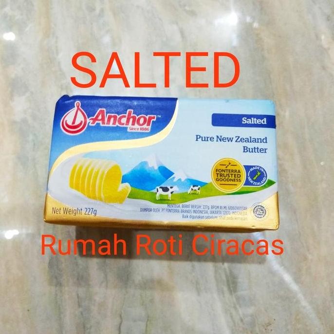 

[Ready/Spesial] Butter Salted Anchor 227Gr New Zealand 227 Gr Buter Asin [Terlaris&Recommended]