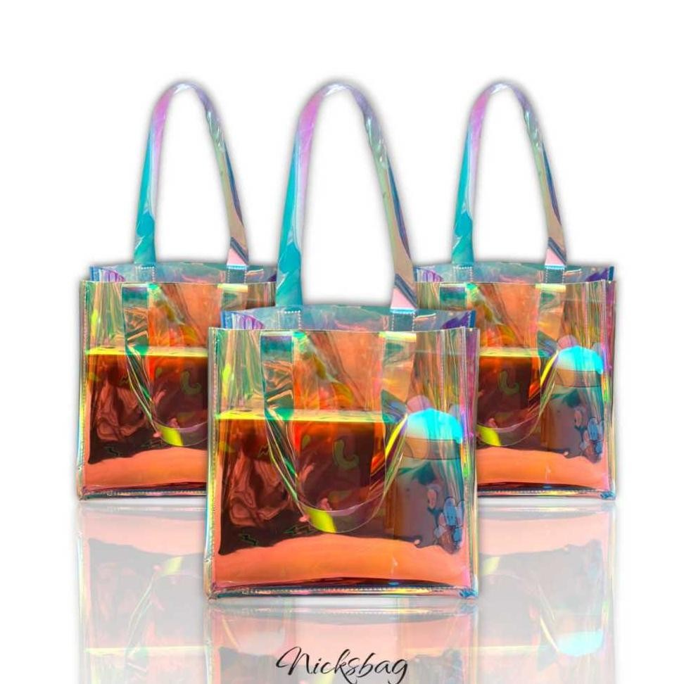 

Tas Mika Hologram Pvc Tebal 06 Mm Goodiebag Tas Kado Ulang Tahun