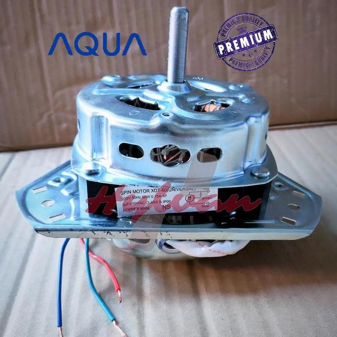 Tersedia Motor Spin Dinamo Pengering Mesin Cuci Aqua Tembaga Original