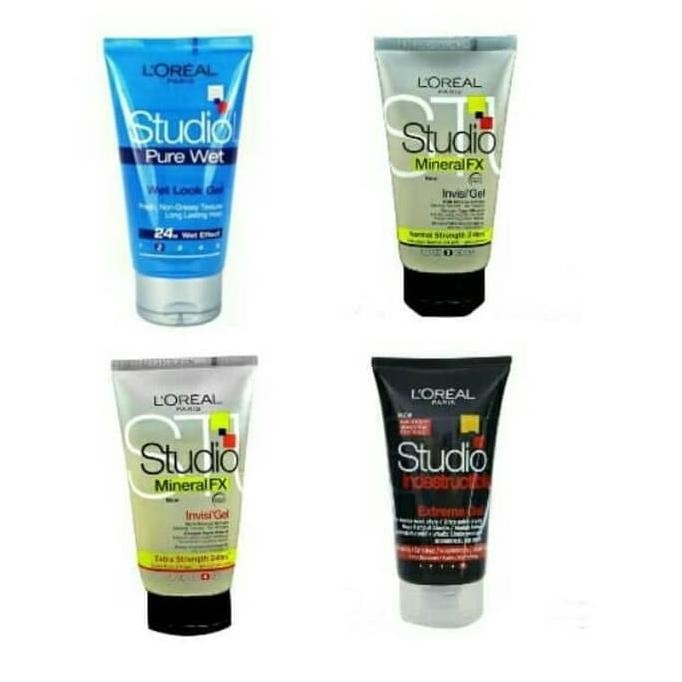 LOREAL Studio Line Hair Gel 150ml Pomade Rambut L'oreal Pure Wet / Min TA