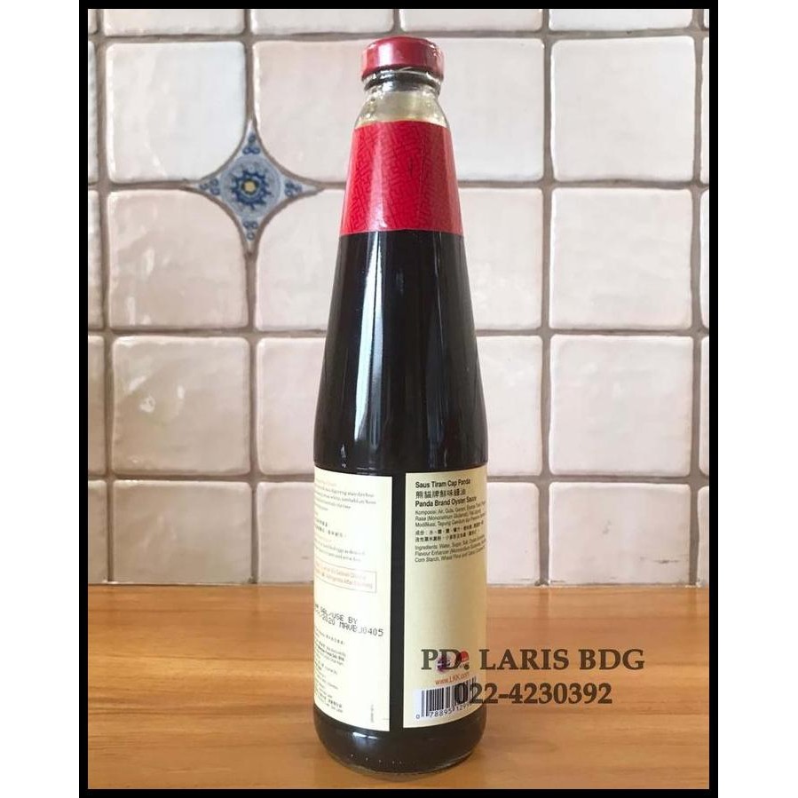 

Terlaris Saus Tiram Cap Panda / Lee Kum Kee 770Gr (Oyster Sauce Panda Brand) Good Quality