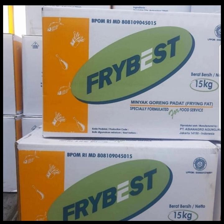 

Terlaris Minyak Goreng Padat Frybest 15Kg Good Quality