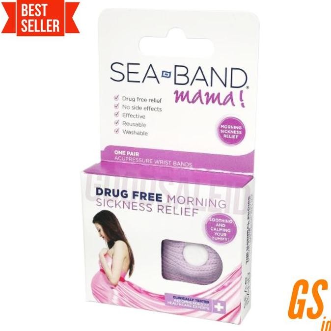 [Spesial] Sea Band Mama Pink - Anti Mual Alternatif Maternity. Seaband. [Rekomendasi]