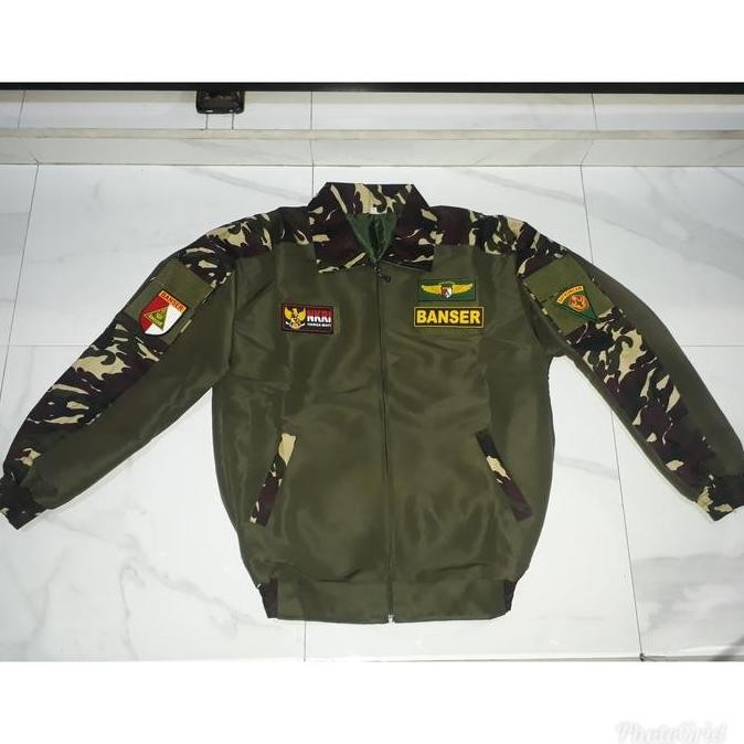Murah Jaket Banser Parasit Kombinasi Doreng Nasional