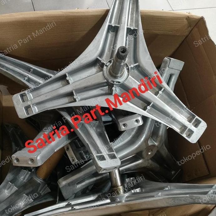 Tersedia spider segitiga mesin cuci front loading LG F1014NTGW