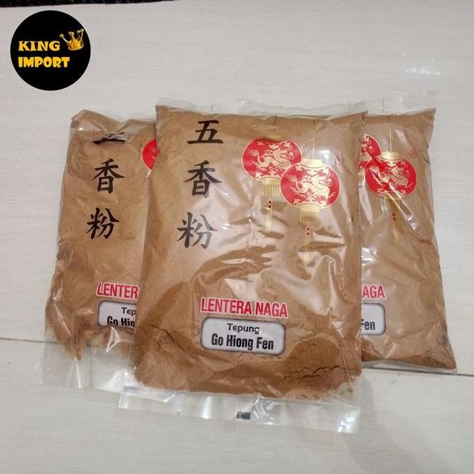 

Terlaris Lentera Naga Bumbu Go Hiong Fen 500Gram / Tepung Gohiong