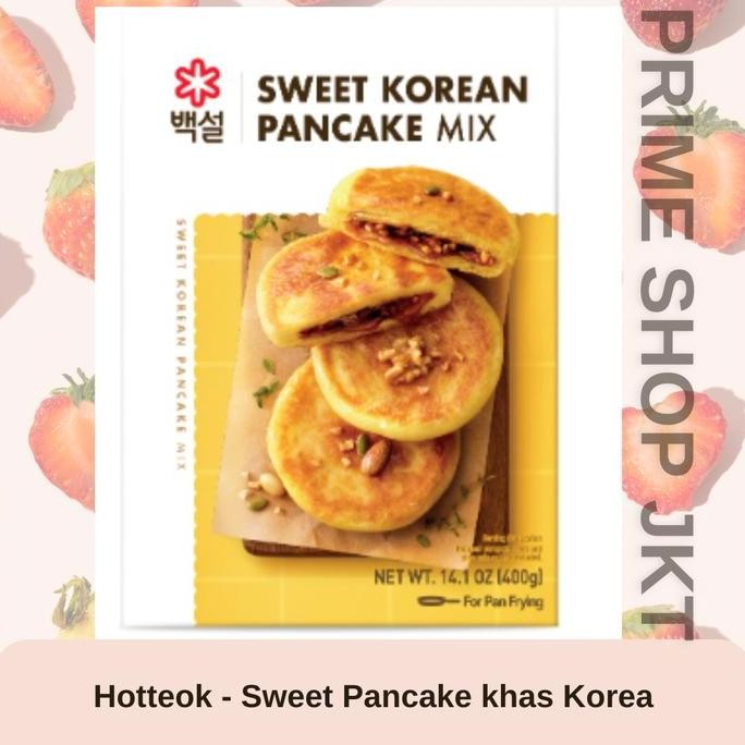 

Terlaris Cj Beksul Hotteok 400Gr Sweet Korean Pancake Mix