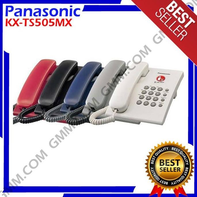 PANASONIC KX-TS505MX - PESAWAT TELEPON PANASONIC KX-TS 505 MX