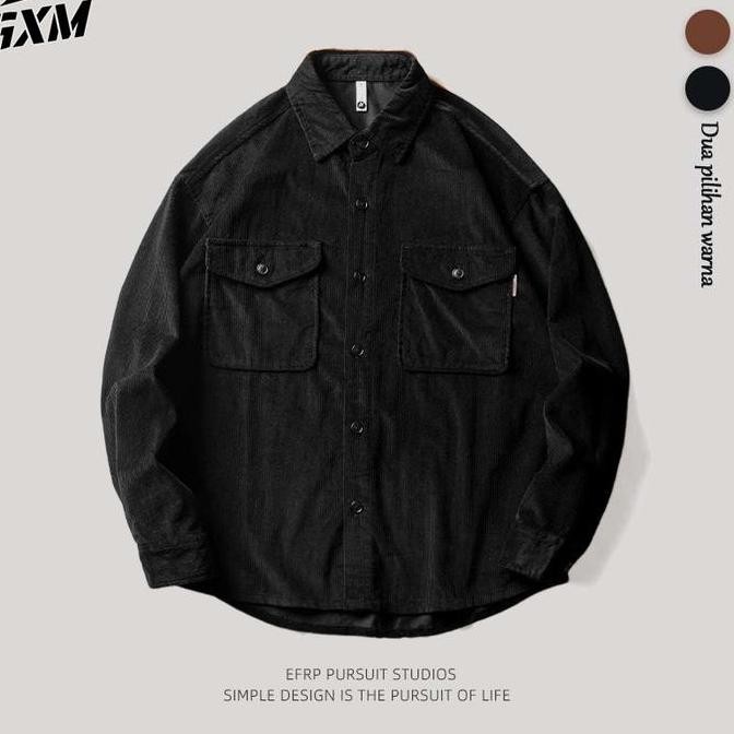 Grosir Jaket Cowok Corduroy Jaket Pria Corduroy Outer Pria Tebal Jaket Vintage Murah | Flight Jacket