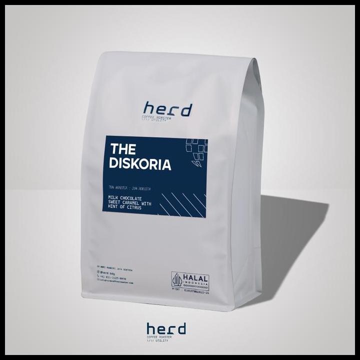 

Terlaris Biji Kopi 1Kg The Diskoria 75:25 Espresso Blend Es Kopi Susu Arabica Good Quality