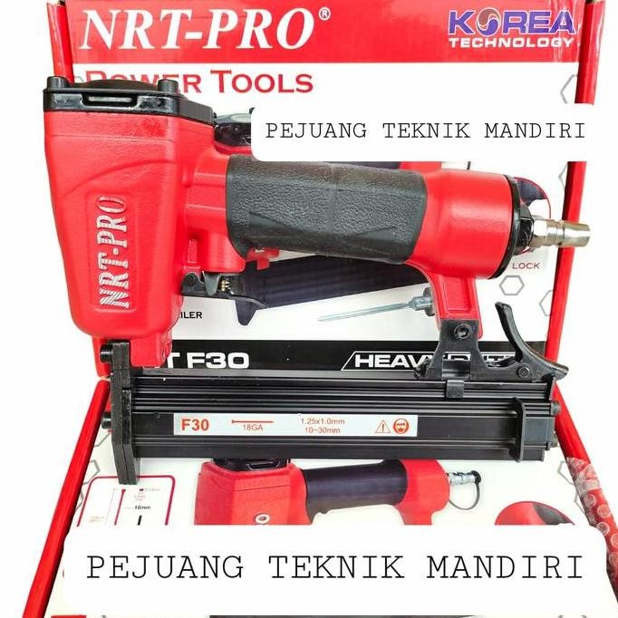 

BERKUALITAS MESIN PAKU TEMBAK LURUS NRT PRO F30 / STAPLES ANGIN LURUS NRT PRO F30