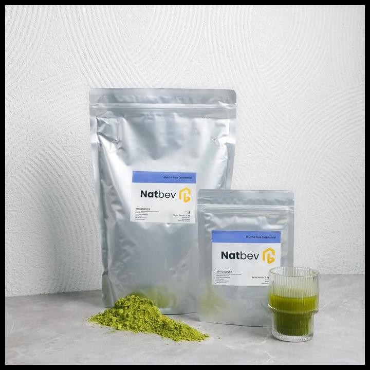 

Terlaris Pure Matcha Green Tea Powder 100 Gram Bubuk Ceremonial Grade Good Quality
