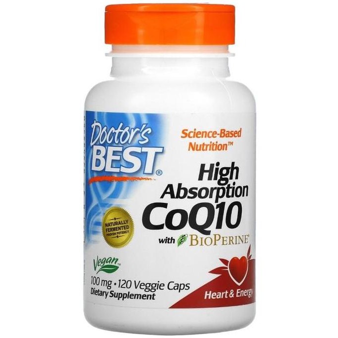 [Spesial] Doctor Doctor'S Best Coq 10 Coq10 Co Q10 100 Mg Isi 120 [Rekomendasi]