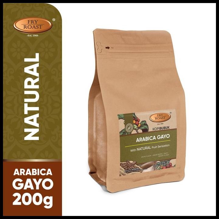

Terlaris Kopi Arabika Gayo Natural Process 200 Gram Biji Dan Bubuk Good Quality