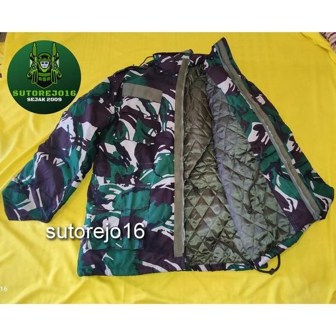 Sale Jaket Parka Ambalat Aceh Loreng Malvinas Jatah Tni Al Tahun 2022