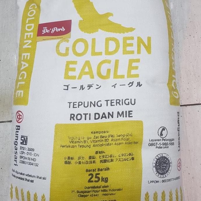 

Murah Tepung Golden Eagle 25Kg Khusus Gojek