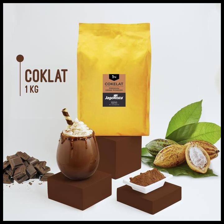 

Terlaris 1 Kg Jagorista - Chocolate - Premium Bubble Drink Powder Good Quality
