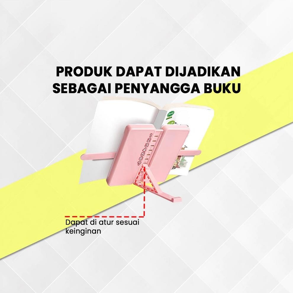 

Tempat Pensil 2in1 Multifungsi Dengan Tatakan Buku dan Papan Tulis Praktis Kotak Pena Rak Buku Baca, Dudukan Baca Yang Dapat Dilipat dan Disesuaikan