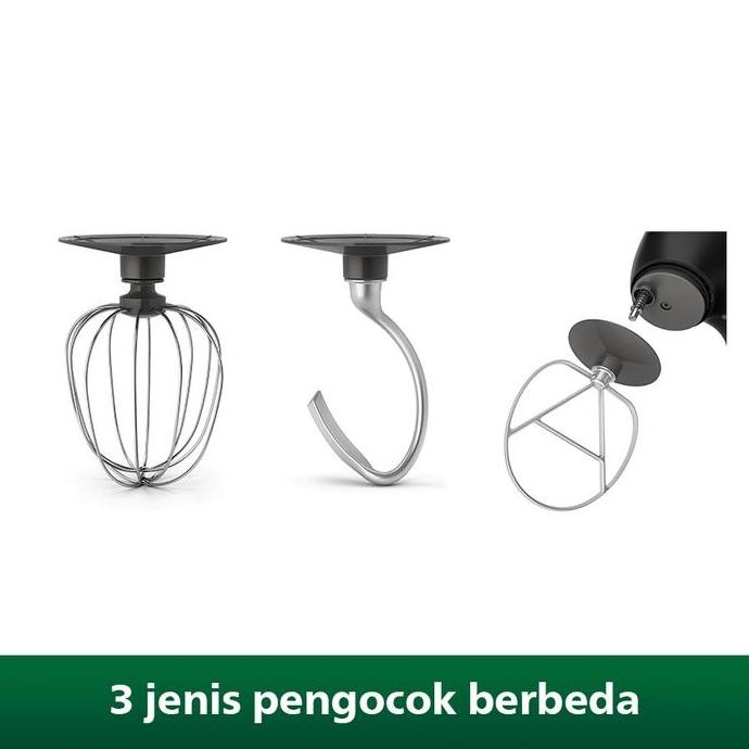 Promo Philips Mixer Kitchen Machine Hr7922/90 - Kapasitas 5L Mixer Philips Chopper Mixer