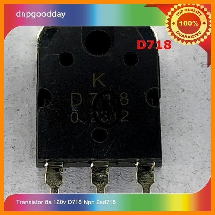 [DNP] TRANSISTOR 8A 120V D718 NPN 2SD718