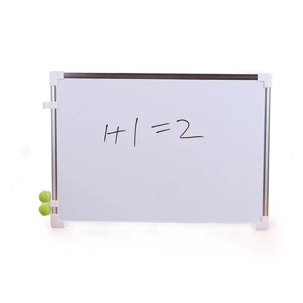 

Papan Tulis Double Side Magnetic Whiteboard + Board Pen Magnets Buttons